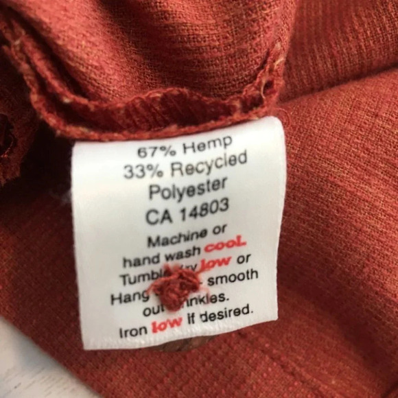 Tilley Endurables Jacket Cardigan Top Hemp/Poly - Picture 5 of 7